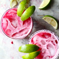 Strawberry Margaritas With Jalapeno Infused Tequila | Perpetually Hungry